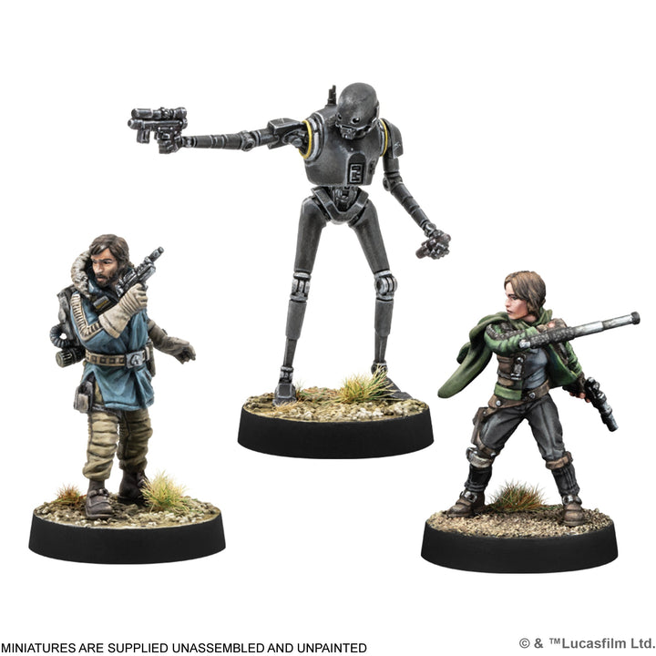 Star Wars: Legion – Cassian Andor, Jyn Erso & K-2SO