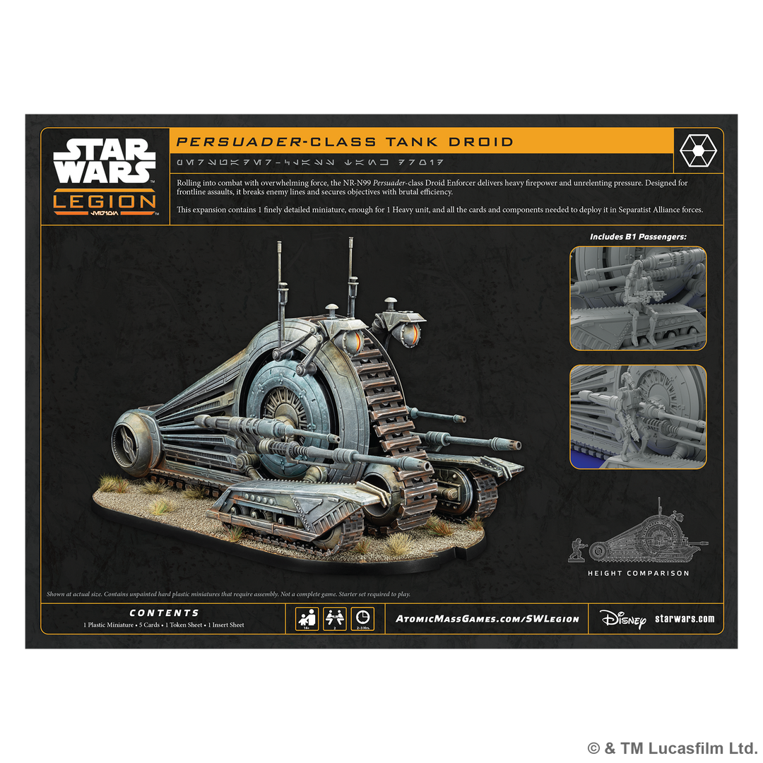 Star Wars: Legion – NR-N99 Persuader Droid