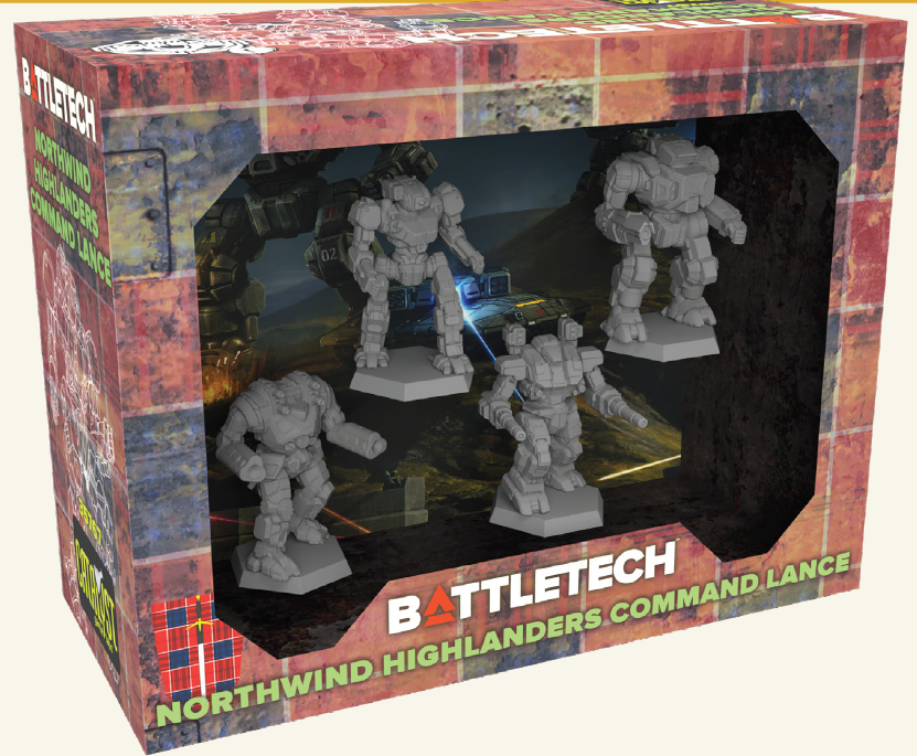 BattleTech: Northwind Highlanders Command Lance