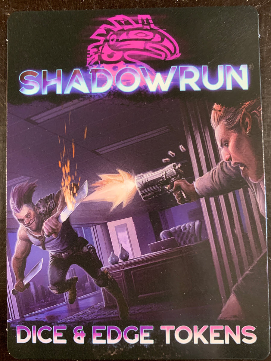 Shadowrun Dice & Edge Tokens