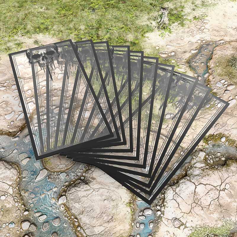 Skull Basic WTC Glasspack Footprints 10x (Green Stuff World)