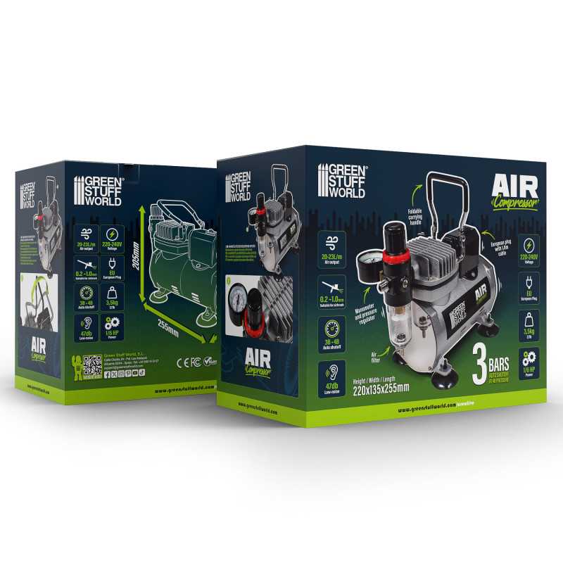 Small Airbrush Compressor (Green Stuff World)