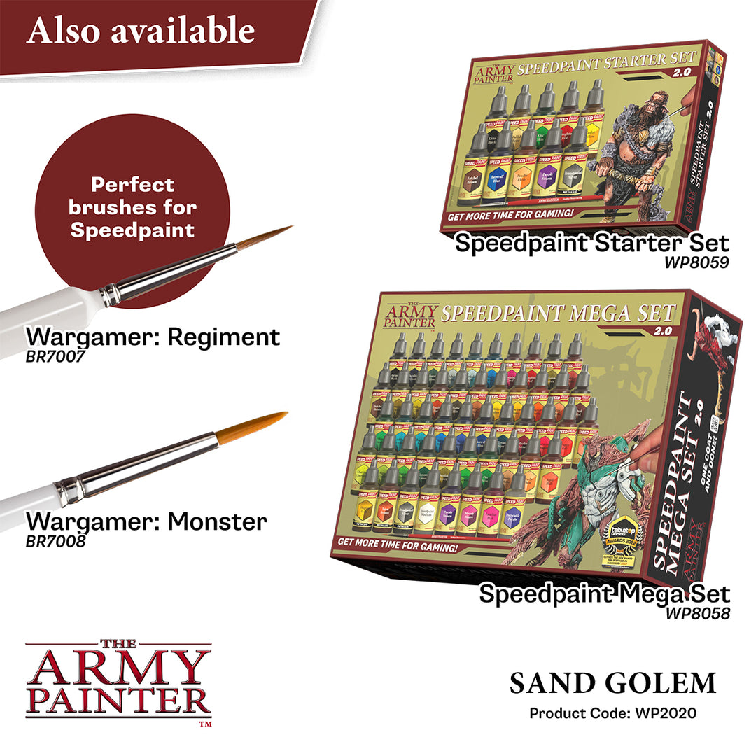 Speedpaint 2.0: Sand Golem (The Army Painter) (WP2020) (43)
