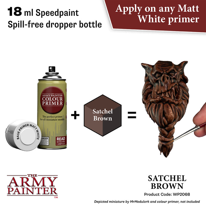 Speedpaint 2.0: Satchel Brown (The Army Painter) (WP2068) (67)