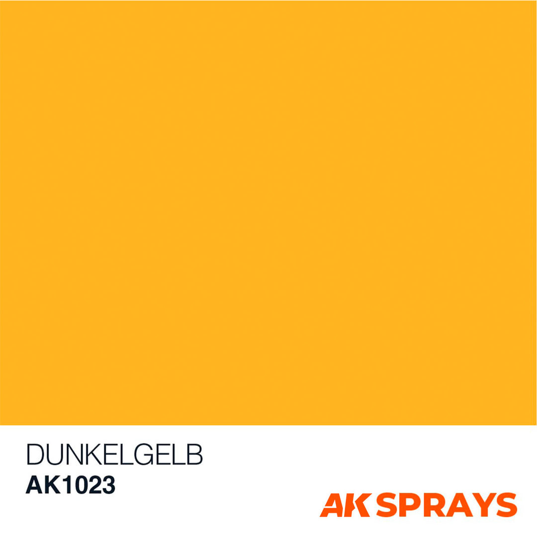 Spray: Dunkelgelb (AK Interactive) (AK1023)