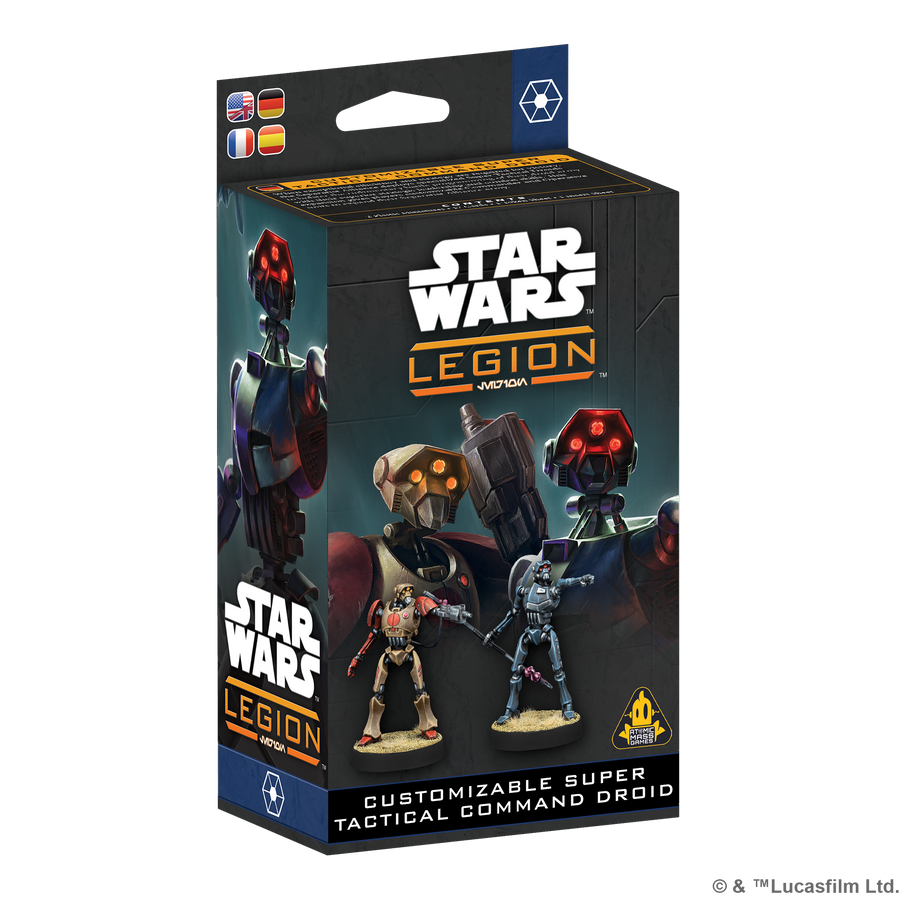 Star Wars: Legion - Customizable Super Tactical Command Droid