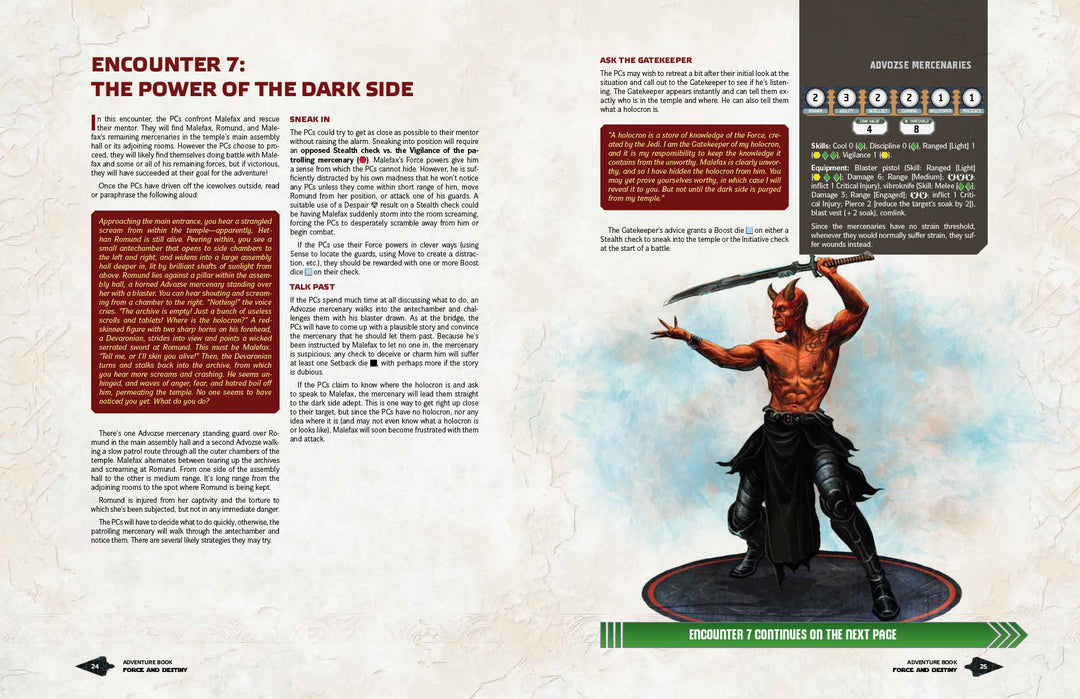 Star Wars RPG: Force and Destiny Beginner Game