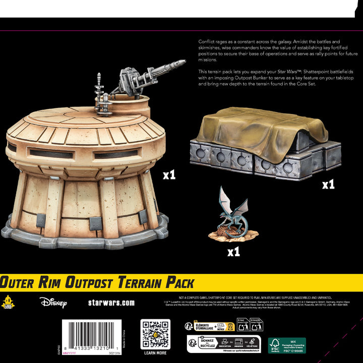 Star Wars: Shatterpoint - Outer Rim Outpost Terrain Pack