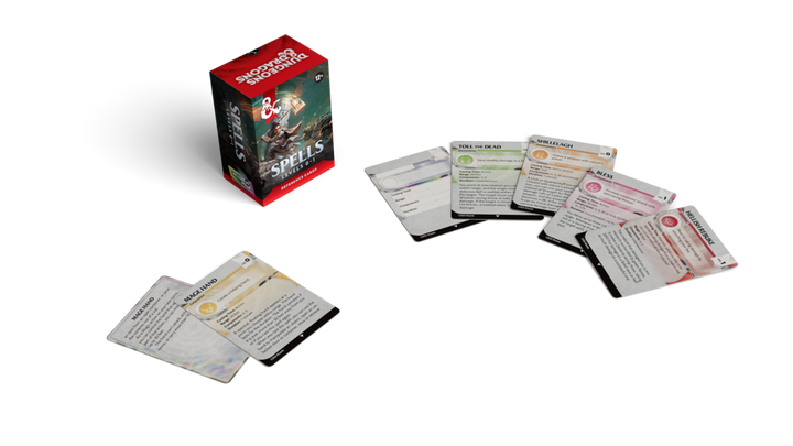 Dungeons & Dragons (5th Edition) - Spell Reference Cards: Levels 0–1