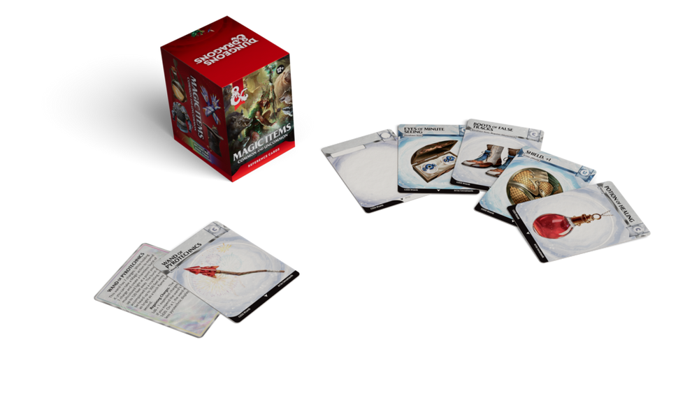 Dungeons & Dragons (5th Edition) - Magic Item Reference Cards: Common and Uncommon