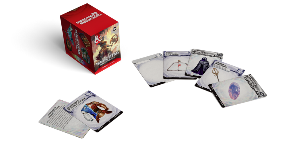 Dungeons & Dragons (5th Edition) - Magic Items: Rare and Very Rare Reference Cards