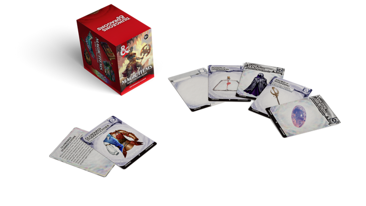 Dungeons & Dragons (5th Edition) - Magic Items: Rare and Very Rare Reference Cards