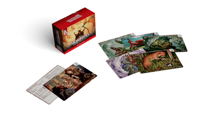 Dungeons & Dragons (5th Edition) - Monster Reference Cards: Animals and NPCs