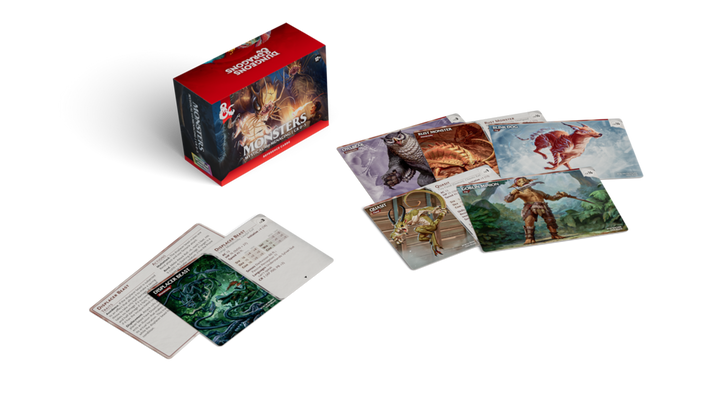 Dungeons & Dragons (5th Edition) - Monsters: Mystical and Menacing Reference Cards