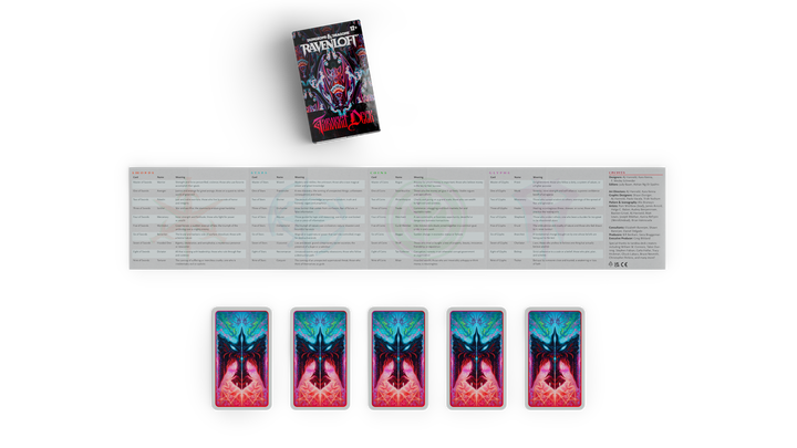 Ravenloft: The Horrors Within - Tarokka Deck
