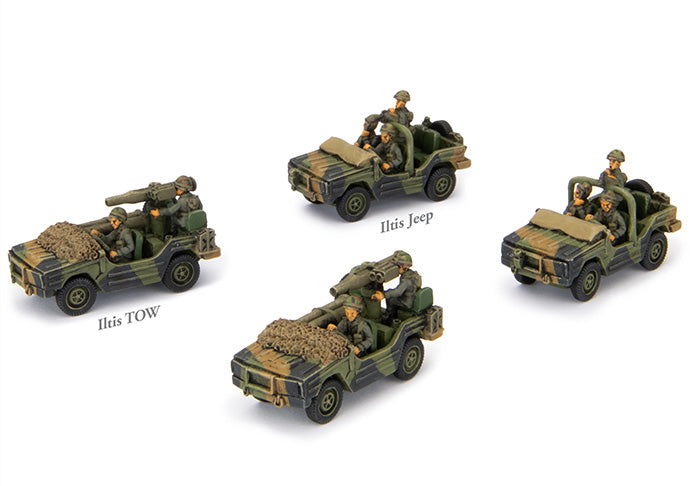 World War III: Team Yankee - Iltis Patrol (x4) (TCA120)
