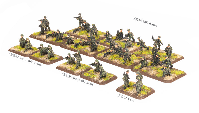 World War III: Team Yankee - Jääkäri Platoon (x40 figures) (TFI702)