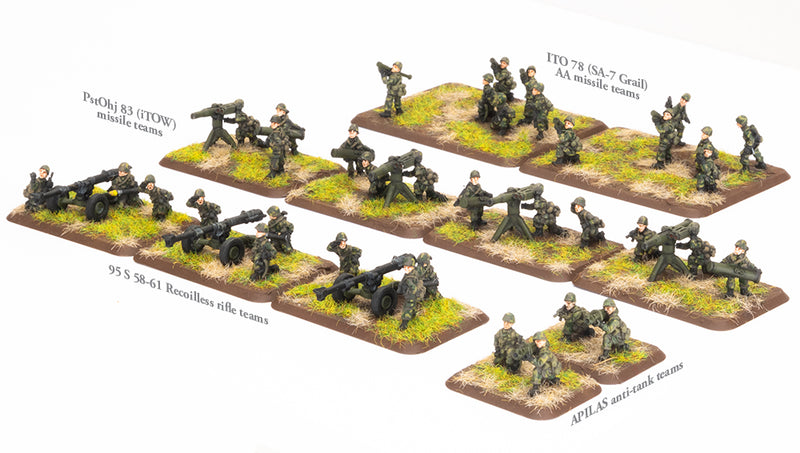 World War III: Team Yankee - Weapons Platoons (x38 figures) (TFI703)