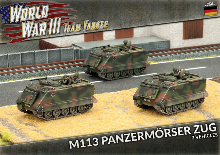 World War III: Team Yankee - M113 Panzermorser Zug (WWIII x3 Tanks) (TGBX09)