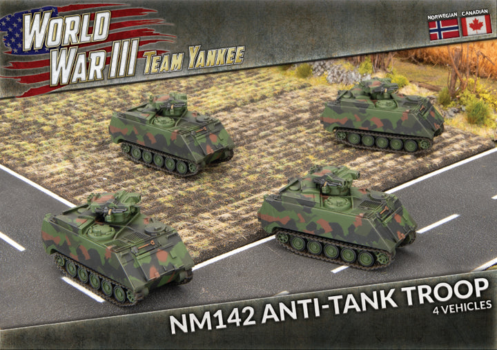 World War III: Team Yankee - NM142 Anti-tank Troop (x4) (TNOBX02)