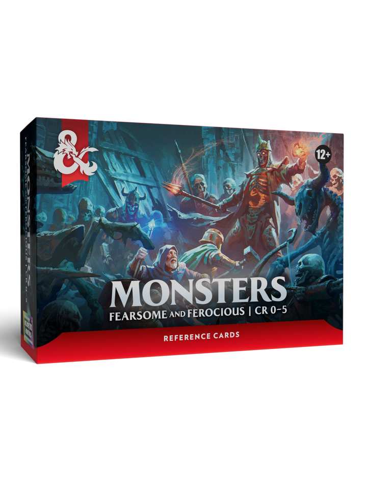 Dungeons & Dragons (5th Edition) - Monster Reference Cards: Fearsome and Ferocious