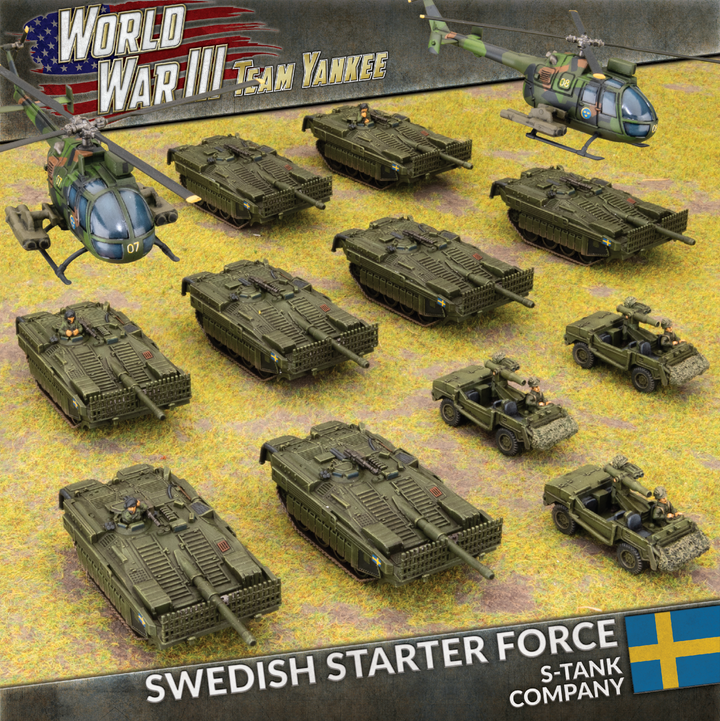 World War III: Team Yankee - Swedish S-Tank Company Starter Force (TSWAB01) - Transportskadet