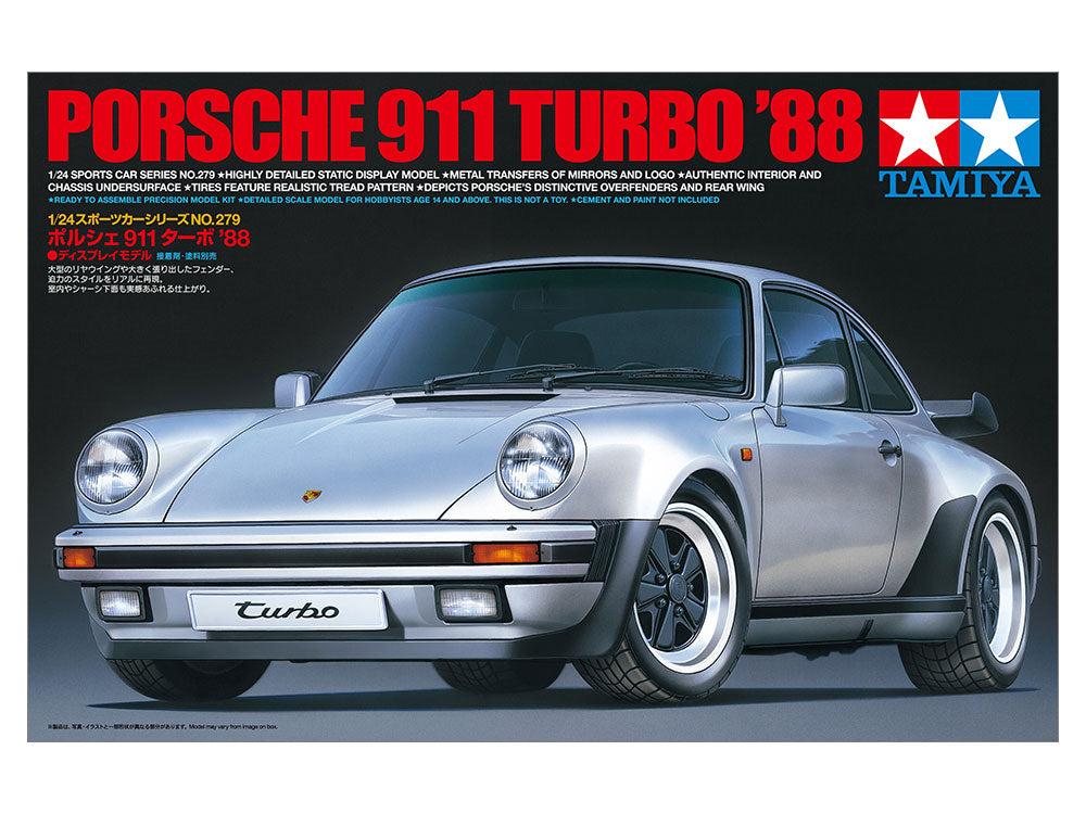 Tamiya 1/24 Porsche 911 Turbo '88 (24279)