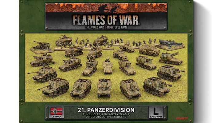 Flames of War: 21st Panzerdivision Army Deal (GEAB27)