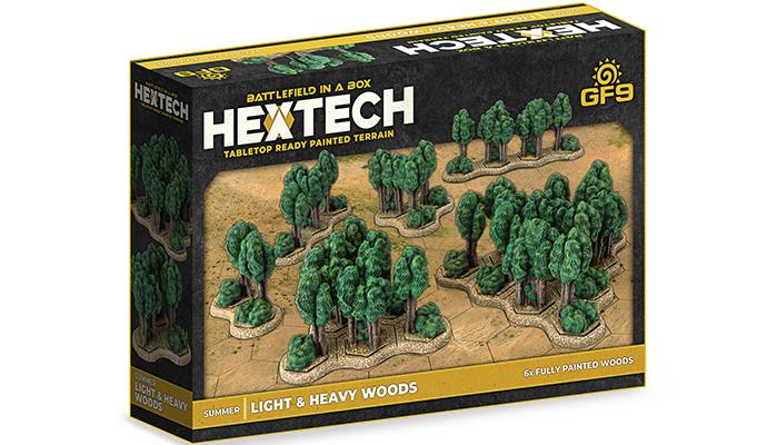 HexTech: Summer Light & Heavy Woods (x6 Green) (HEXT14)