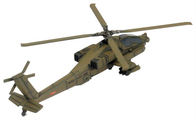 World War III: Team Yankee - AH-64 Apache Helicopter Platoon (Plastic) (TUBX21)