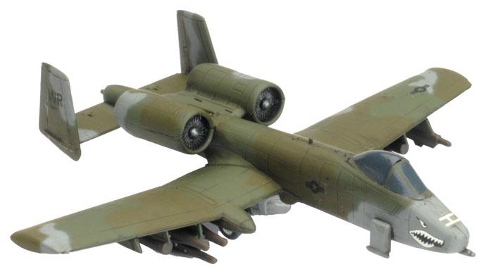 World War III: Team Yankee - A-10 Warthog Fighter Flight (Plastic) (TUBX27)