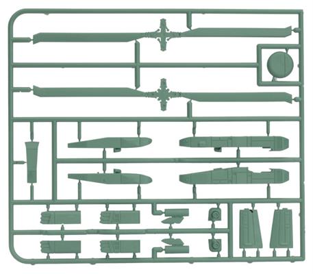 World War III: Team Yankee - AH-64 Apache Helicopter Platoon (Plastic) (TUBX21)