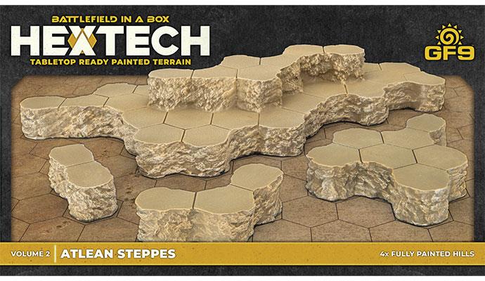 HexTech: Atlean Steppes (x4) (Volume 2) (HEXT13)