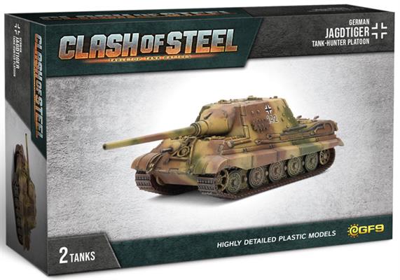 Clash of Steel: Jagdtiger Tank-hunter Platoon (x2 Plastic) (CSG05)