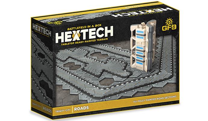 HexTech: Trinity City Roads (x14) (HEXT18)