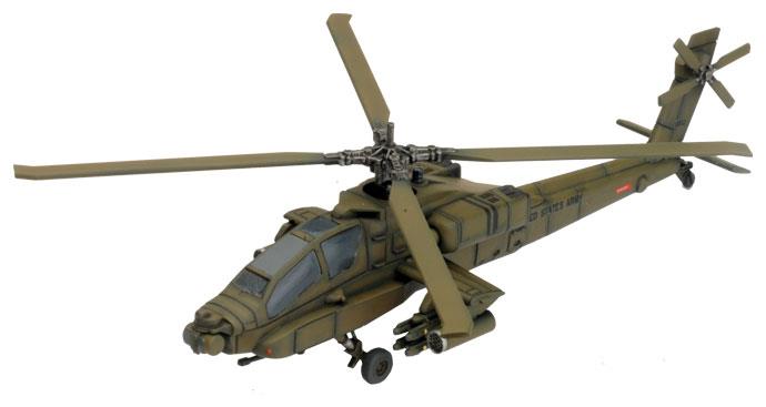 World War III: Team Yankee - AH-64 Apache Helicopter Platoon (Plastic) (TUBX21)