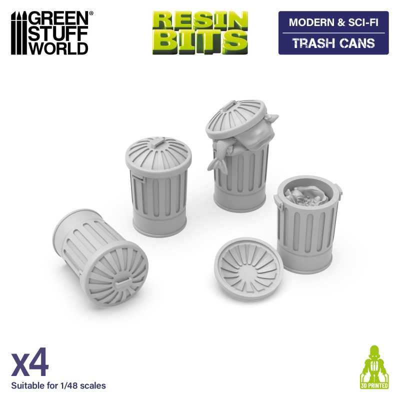 Trash Cans (Green Stuff World)