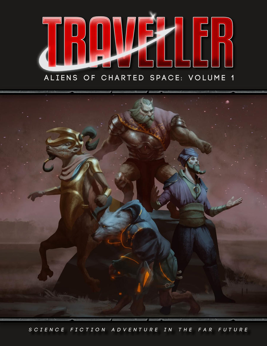 Traveller (Mongoose 2nd Edition) - Aliens of Charted Space: Volume 1