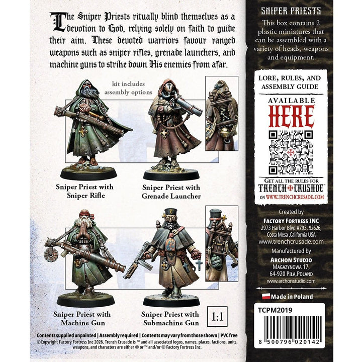 Trench Crusade: Sniper Priests