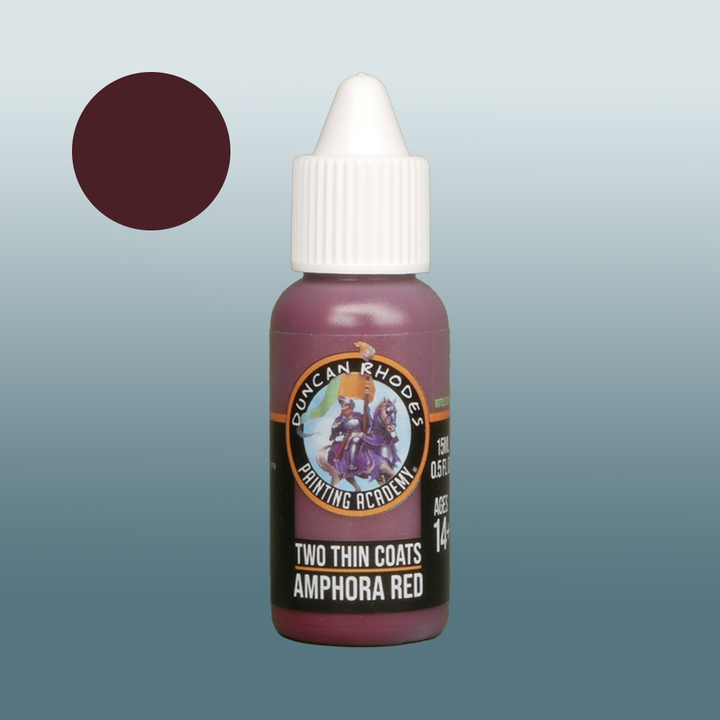 Two Thin Coats: Amphora Red (4)