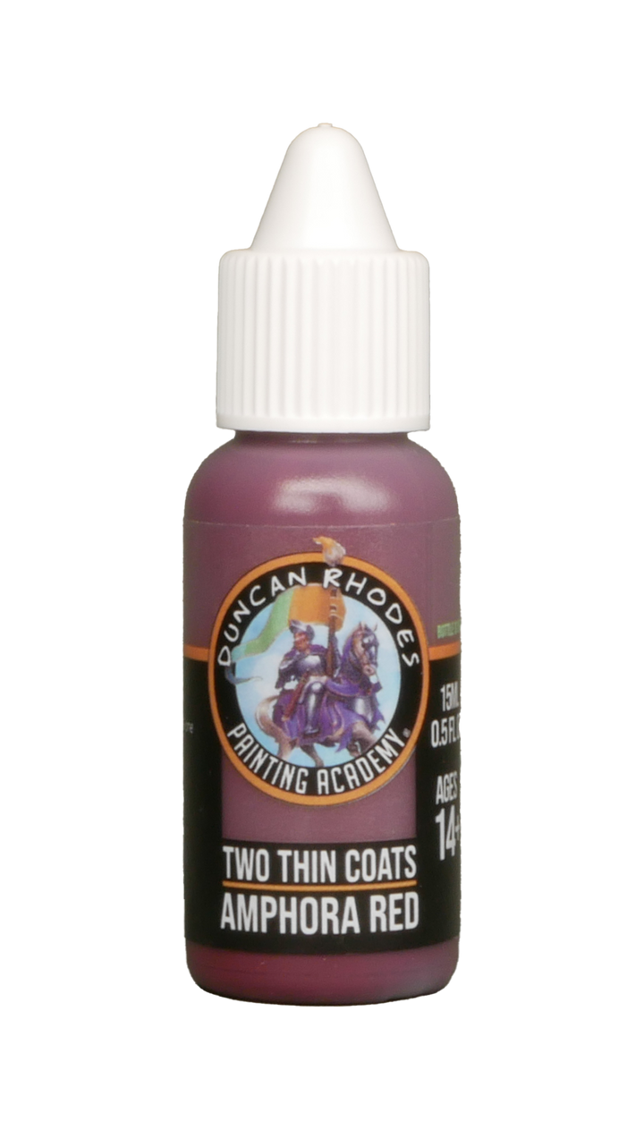 Two Thin Coats: Amphora Red (4)