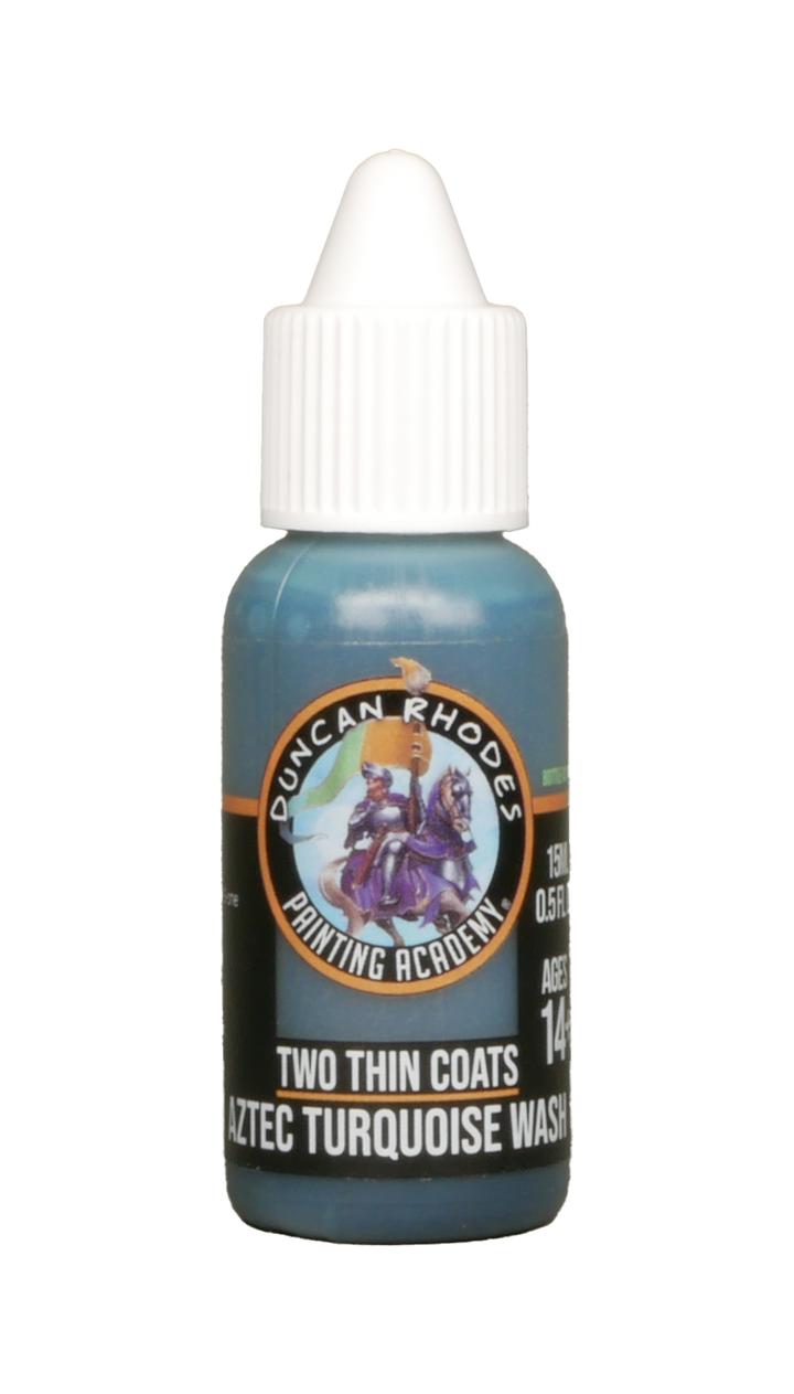 Two Thin Coats: Aztec Turquoise Wash (135)