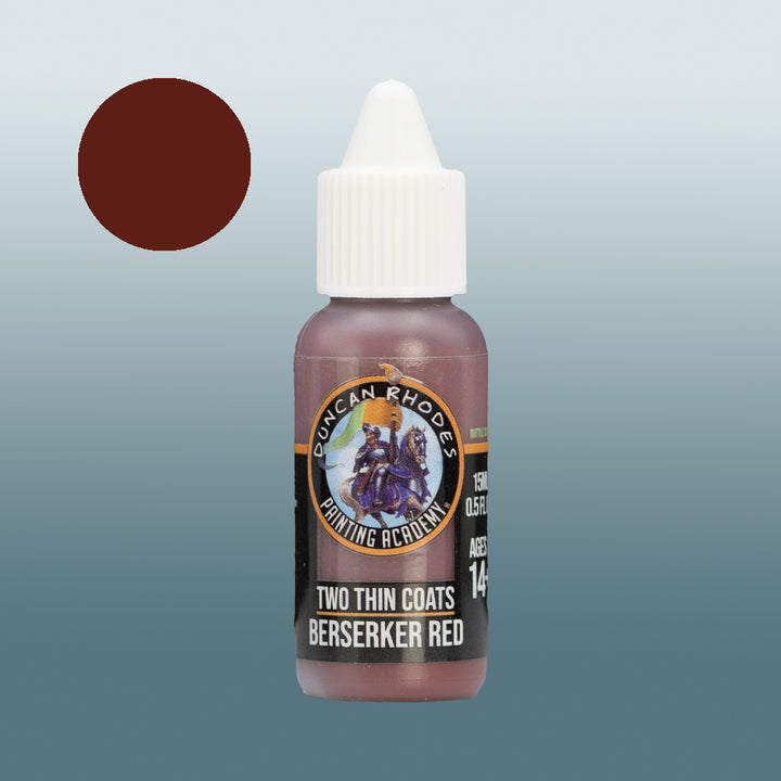 Two Thin Coats: Berserker Red (1)