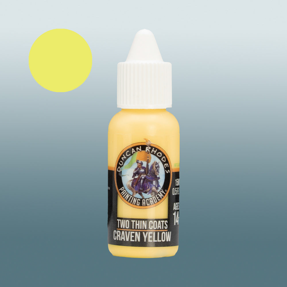 Two Thin Coats: Craven Yellow (146)