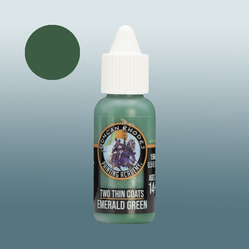 Two Thin Coats: Emerald Green (38)