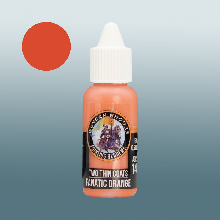 Two Thin Coats: Fanatic Orange (14)