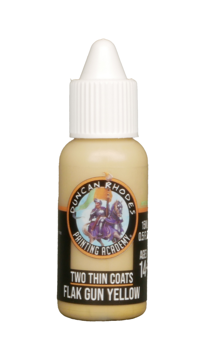 Two Thin Coats: Flak Gun Yellow (20)