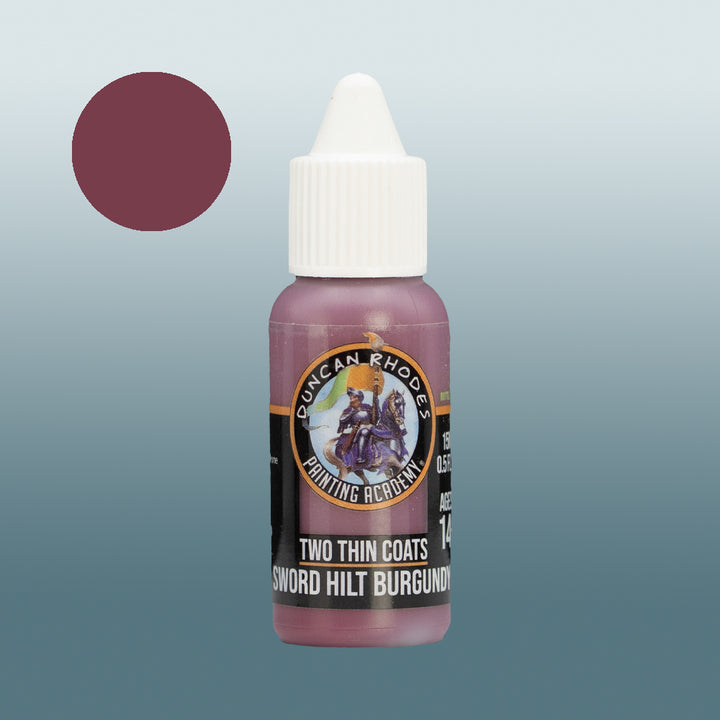 Two Thin Coats: Sword Hilt Burgundy (77)