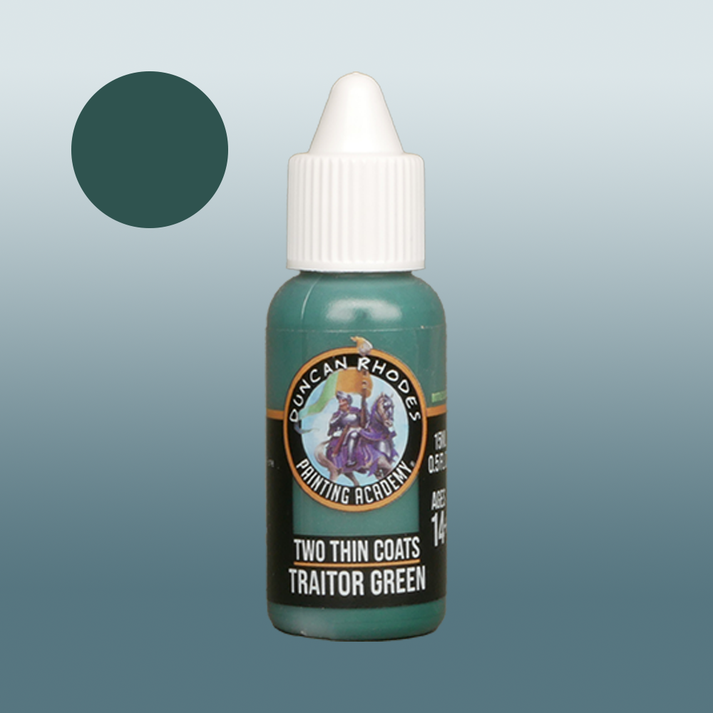 Two Thin Coats: Traitor Green (41)