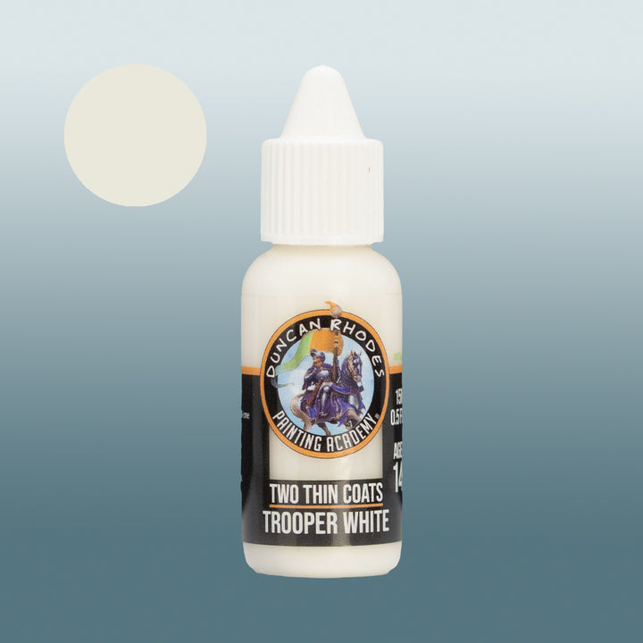Two Thin Coats: Trooper White (102)